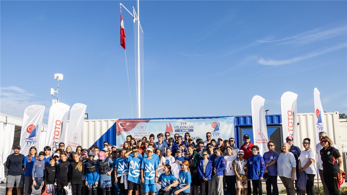 2025-2026 TYF Yelken Ligi 1. Ayak Federasyon Kupası Optimist Senior Yarışları Tamamlandı.