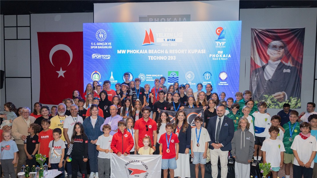2026-2027 TYF Yelken Ligi 1. Ayak MW Phokaia Beach & Resort Kupası Techno 293 Yarışları Tamamlandı