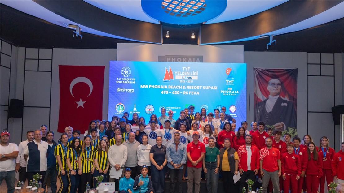 TYF Yelken Ligi 1. Ayak 420-470-RS Feva MW Phokaia Beach Resort Kupası Sona Erdi
