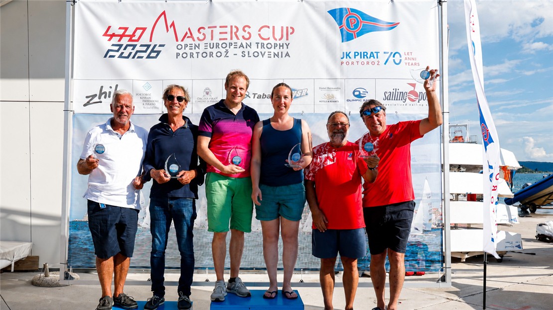 470 Class Open European Trophy & Master’s Cup Slovenya’da Tamamlandı