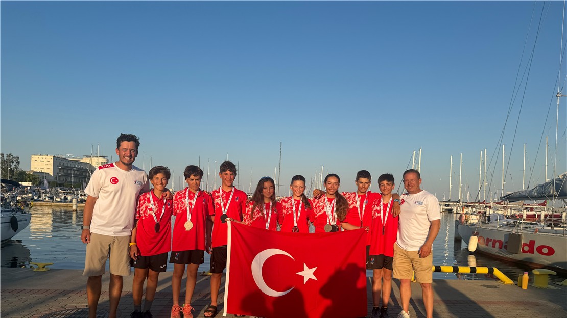 Optimist Avrupa Şampiyonası’nda Türkiye’den İki Gümüş Madalya