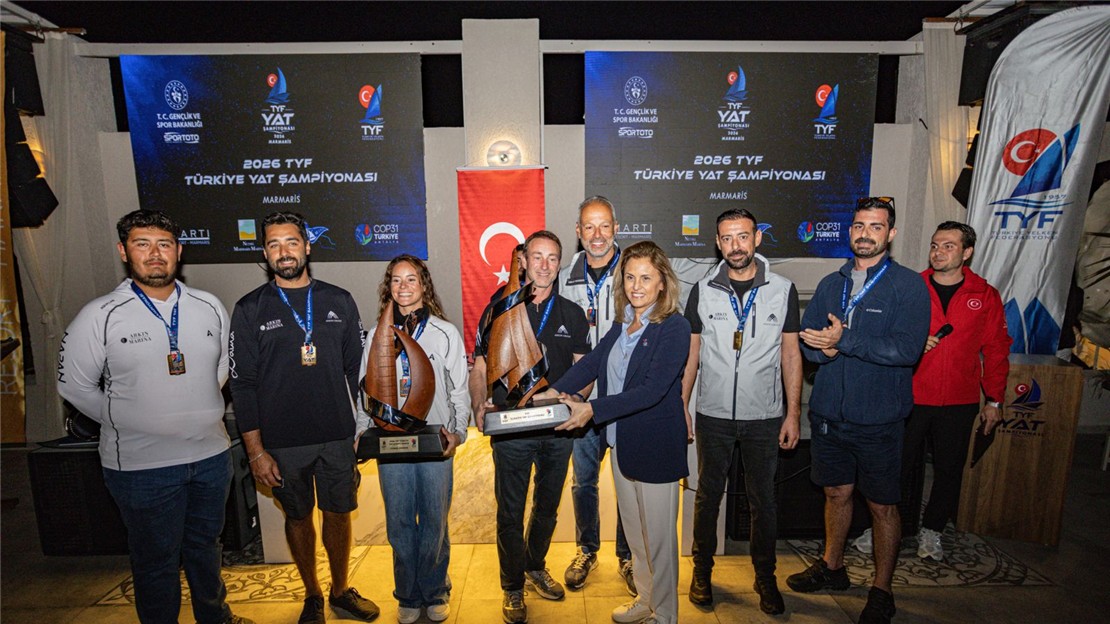 2026 TYF Türkiye Yat Şampiyonası Marmaris’te Ödül Töreniyle Tamamlandı